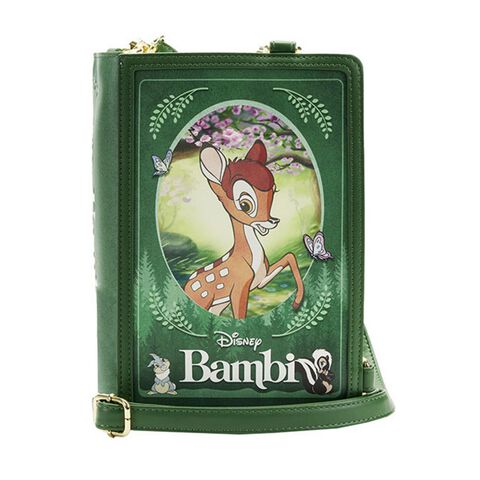 Sac A Bandouliere Loungefly - Bambi - Classic Books Convertible